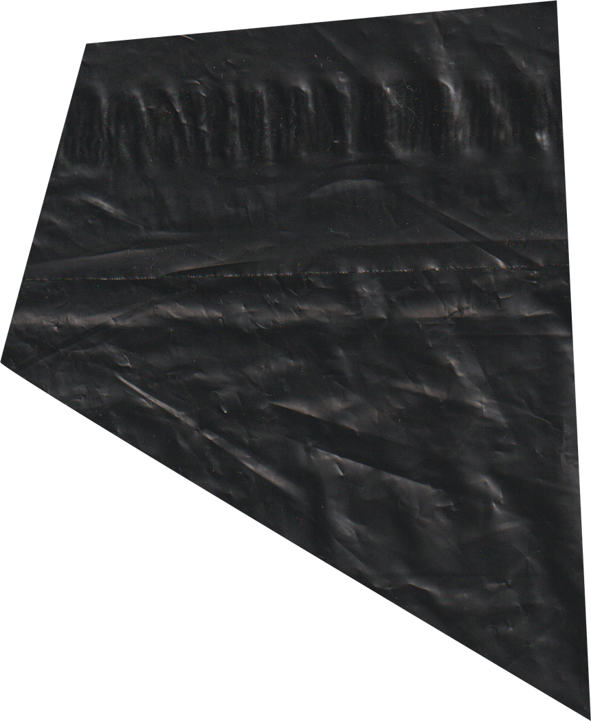 Cutout Textured DIY Xerox Artifacts Plastic Mailer